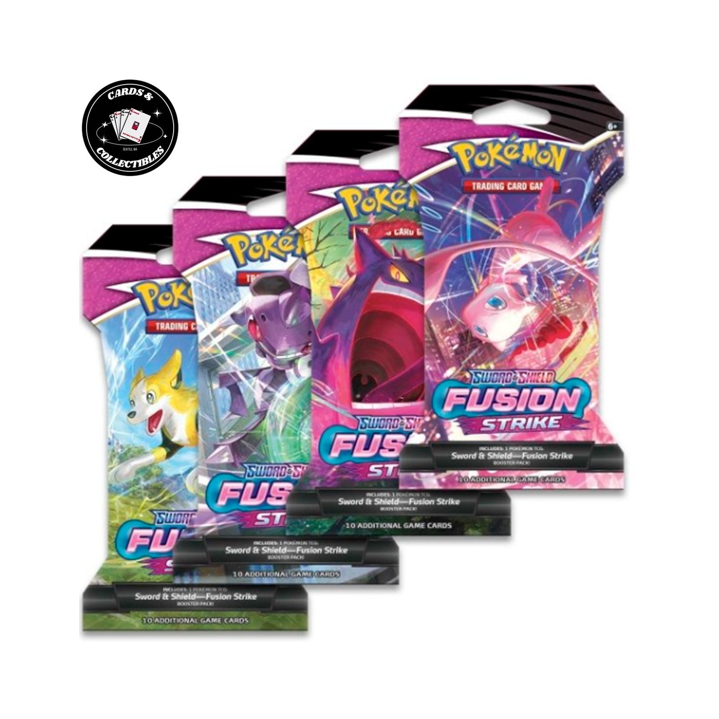 Sleeved Fusion Strike Packs