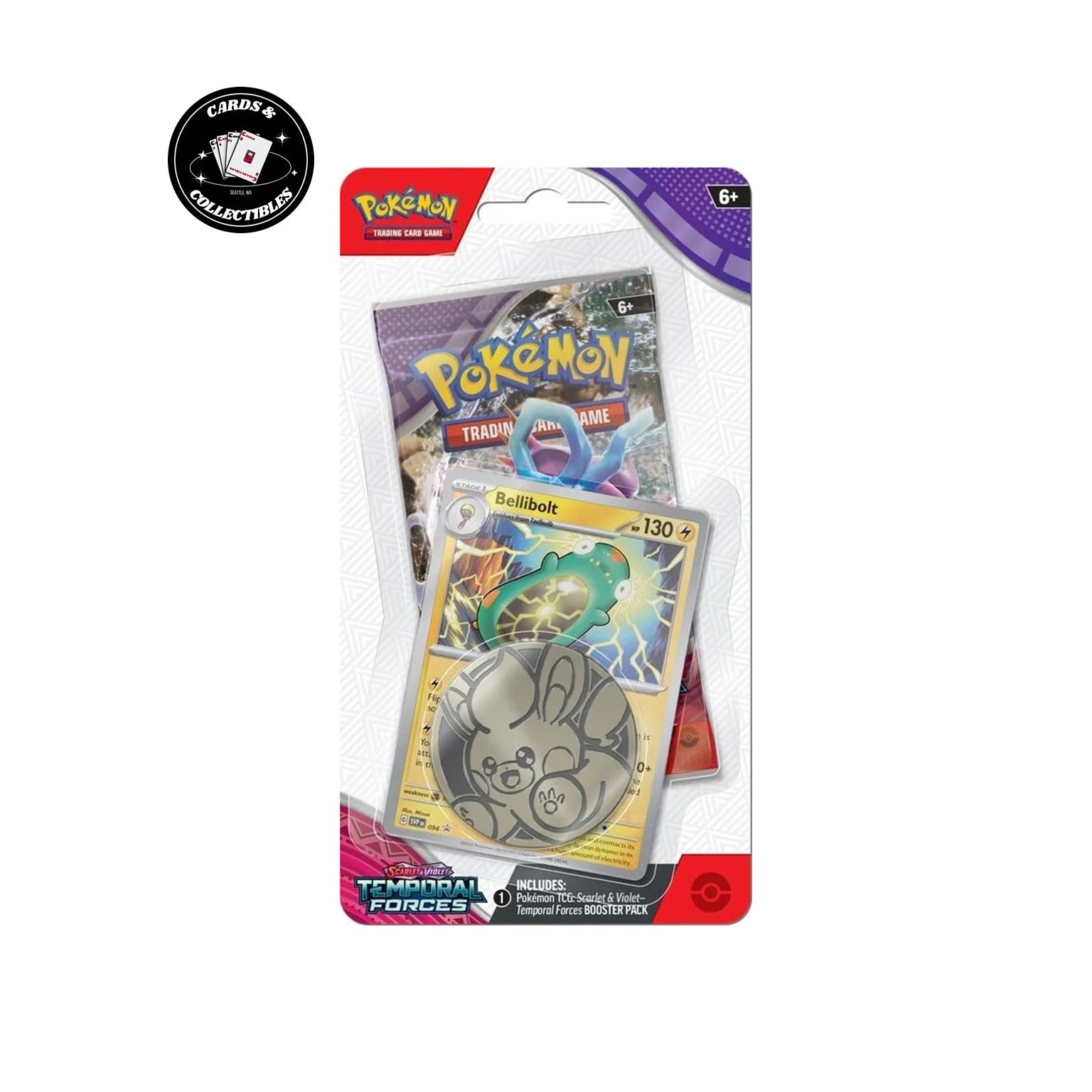 pokemon temporal forces card value Pokemon Temporal Forces 1 Pack Blister – Cards And Collectibles WA