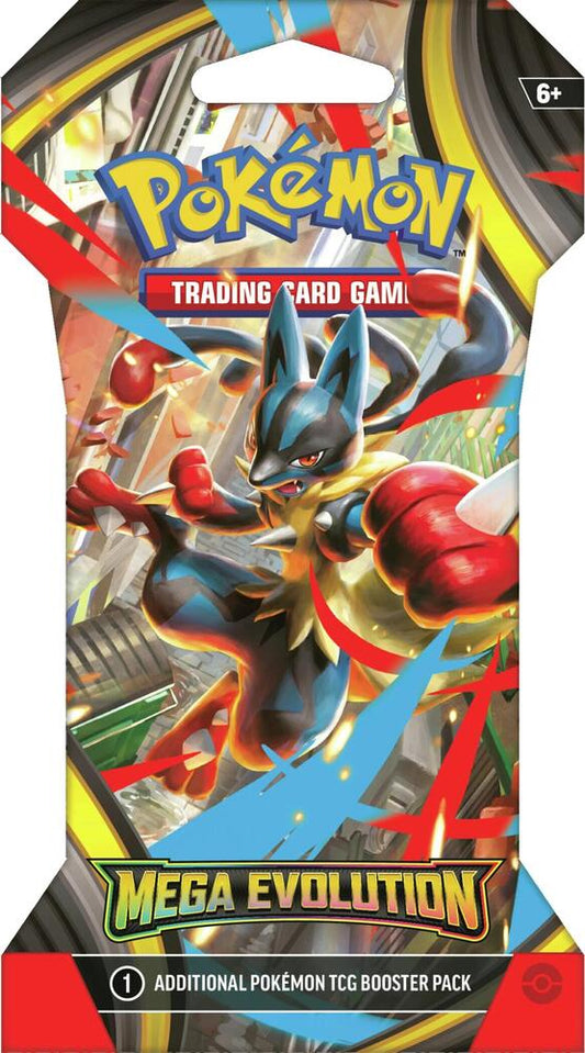 Mega Evolutions 1 Sleeved Booster Pack
