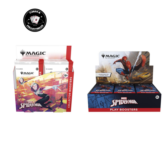 Spiderman Collector Booster Box + Play Booster Box