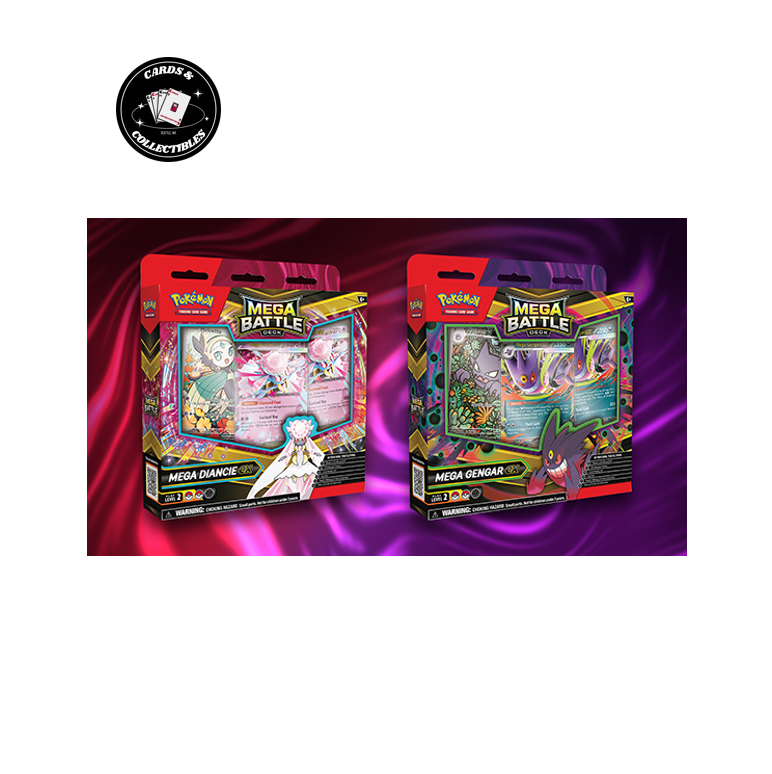 Mega Diancie + Mega Gengar Battle Deck Bundle
