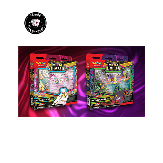 Mega Diancie + Mega Gengar Battle Deck Bundle